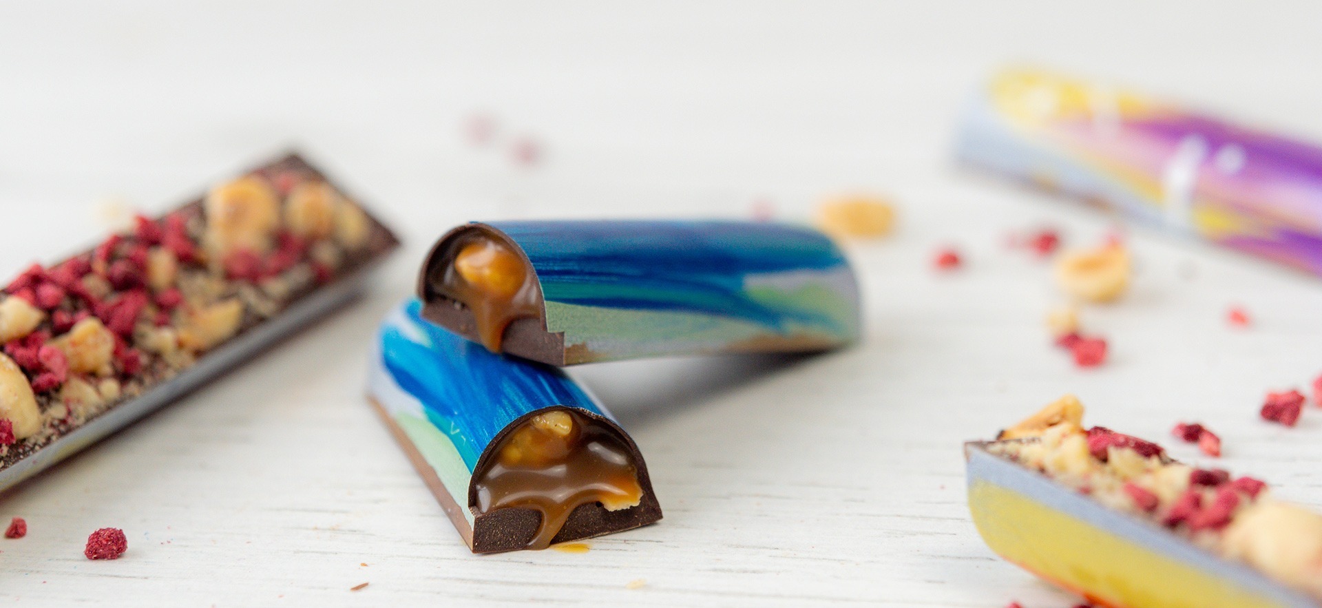 Barre de chocolat gourmande de Pâques