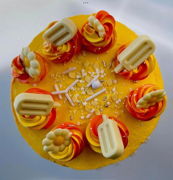 Gâteau d'anniversaire personnalisé à Montréal - Le Duo Parfait - Luxure Gourmande