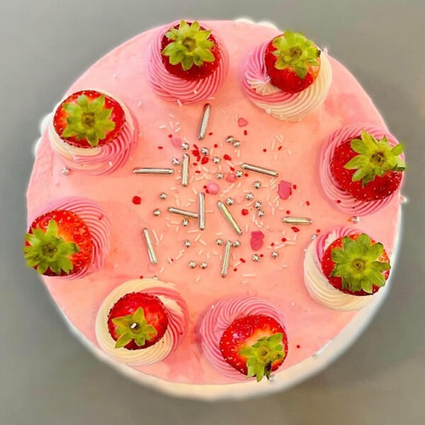 Gâteau d'anniversaire personnalisé à Montréal - Le Monochrome - Luxure Gourmande