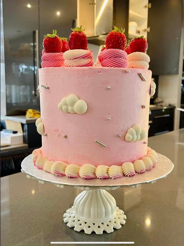Gâteau d'anniversaire personnalisé à Montréal - Le Monochrome - Luxure Gourmande