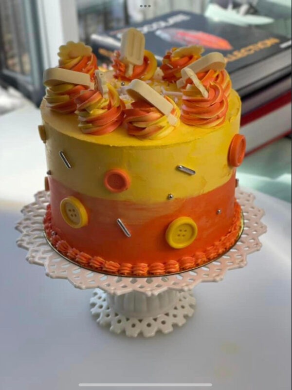 Gâteau d'anniversaire personnalisé à Montréal - Le Duo Parfait - Luxure Gourmande
