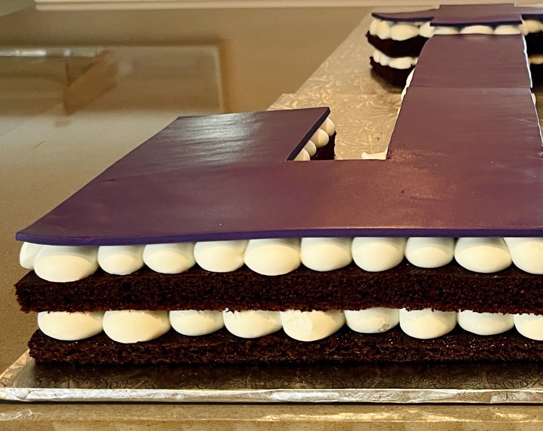 Gâteau pour l'entreprise F.T - Gâteau personnalisé - Luxure Gourmande